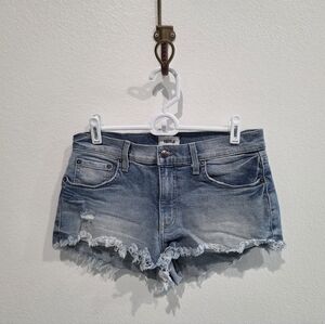 Pistola Distressed Blue Jean Shorts | 28
